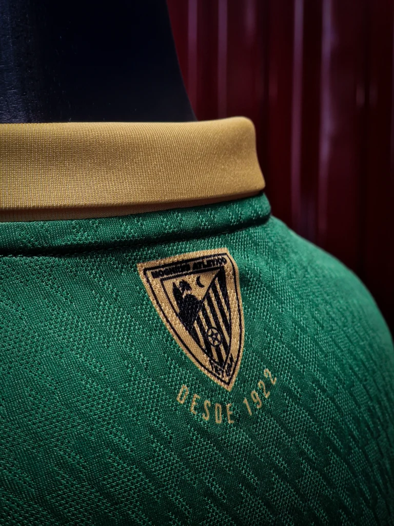 Maillot Moghreb Atlético Tétouan Vert et Or 2025