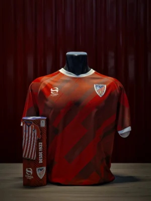 Moghreb Atlético Tetuán red training shirt