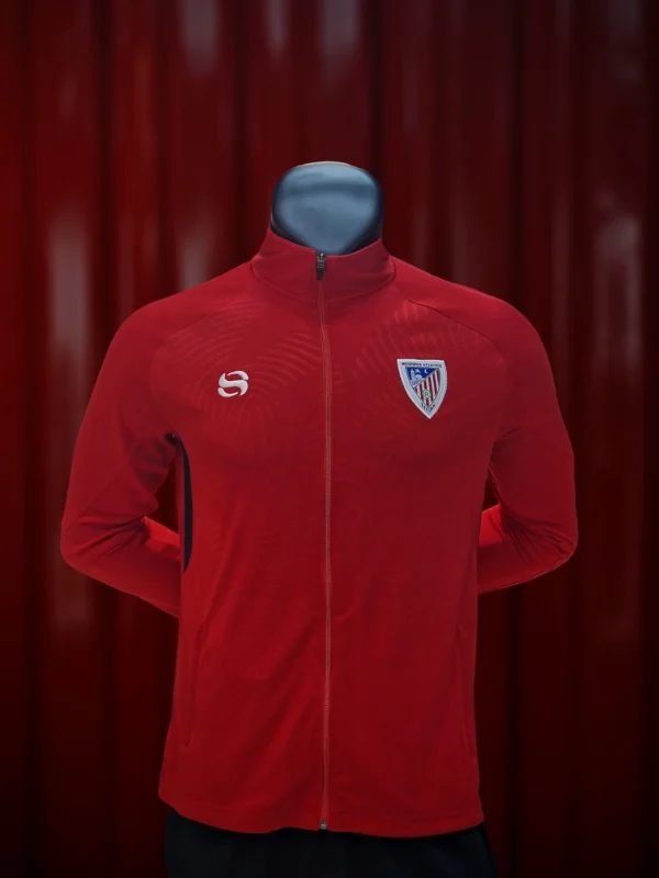 Ensemble Sport MAT – Veste Rouge & Pantalon Marine