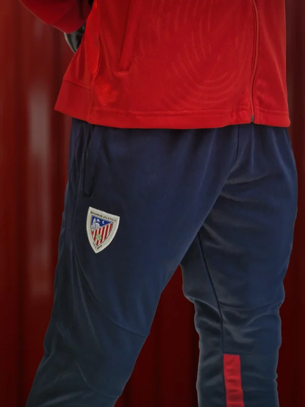 Ensemble Sport MAT – Veste Rouge & Pantalon Marine