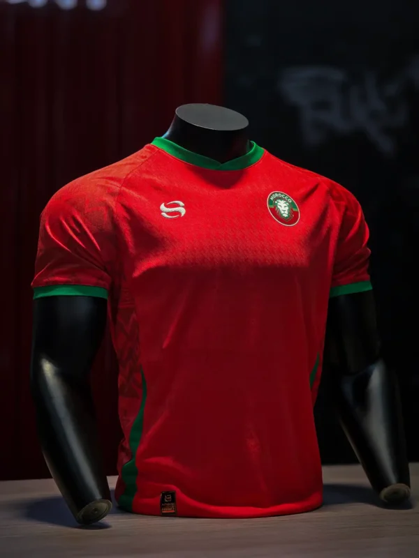 T-shirt Supporters Maroc – Édition Lions de l’Atlas | Design Authentique