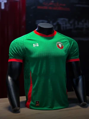T-shirt Supporters Maroc – Édition Verte | Lions de l’Atlas