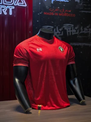 T-shirt Supporters Maroc Bordeaux Foncé – Performance & Élégance | CombaSport