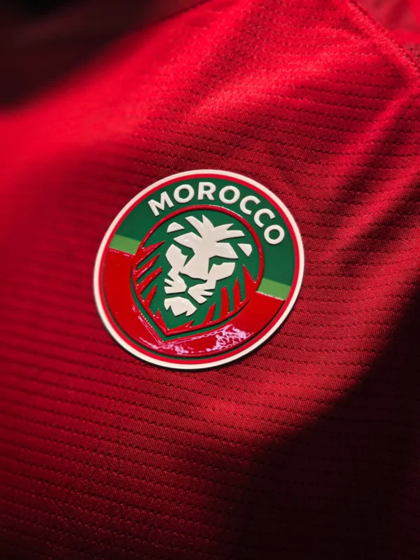 T-shirt Supporters Maroc Bordeaux Foncé – Performance & Élégance | CombaSport