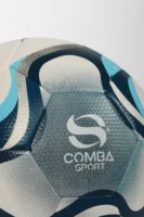 Ballon de Football Officiel Comba Sport – Blanc, Bleu Nuit & Bleu Ciel