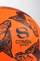 Ballon de Football Officiel Comba Sport – Orange Fluorescent & Noir