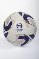 Ballon de Football Professionnel Comba Sport – Édition Blanc, Bleu & Or