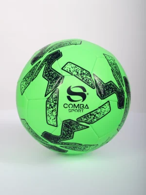 Ballon de Football Officiel Comba Sport – Vert Fluorescent & Noir