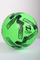 Ballon de Football Officiel Comba Sport – Vert Fluorescent & Noir