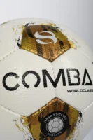 Ballon de Football Premium Comba Sport Worldclass – Blanc & Or