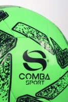 Ballon de Football Officiel Comba Sport – Vert Fluorescent & Noir