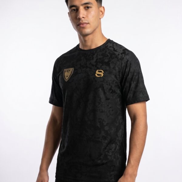 MAT Tétouan Collector’s Dark Camo Jersey – Gold Accents